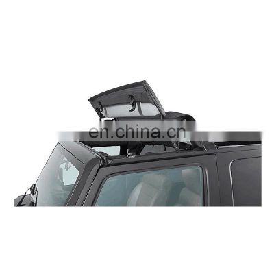 Hot sale black canvas front soft top for Jeep for wrangler jk 2007-2017 accessories