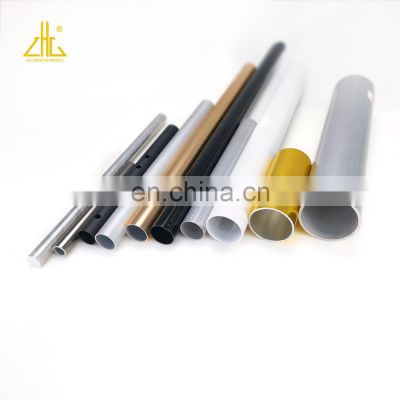 USA Custom Size 6061 6063 T5 T6 Punched Tarp Tent Pole Alloy Color Anodized Aluminum Round Pipe