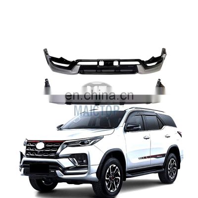 MAICTOP car accessories Plastic ABS front rear bumper lip grille body kit for fortuner trd bodykit 2021