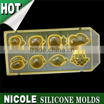 Nicole BC0024 3D High Quality Various Fruit Shape ice cube mold