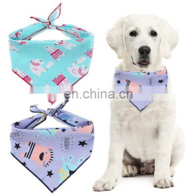 Manufacturing Best Custom Luxury Print Summer Triangle Collar Dog Birthday Bandana
