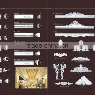 cornice design idear for house ceiling/wall plaster crown molding