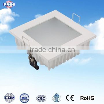 Aluminum extrusion for 12-15w down lampshade frame,square,6 inch,China alibaba manufacturing