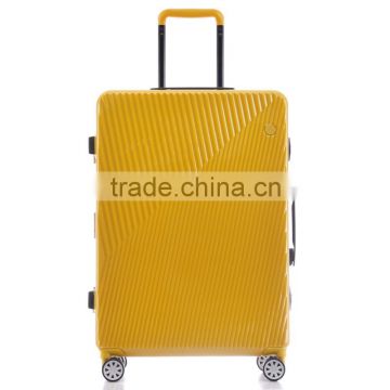 Simple fashion aluminum frame travel business luggage