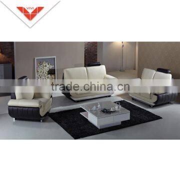 High quality R10 stainless steel on armrest and base love seat sofa