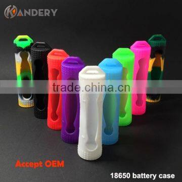 2015 Ecig Accessories battery case / 18650 battery case / Mech Mod silicone 18650 battery case