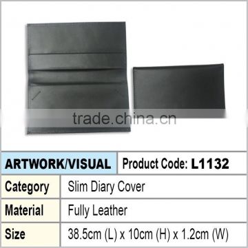 Fully Leather Slim diary cover