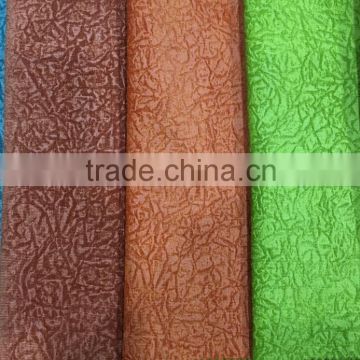 88%poly/12%Nylon embossing fabric made for upholstery
