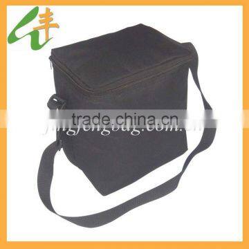 Practical polyester shoulder lunch cooler bag/cool bag