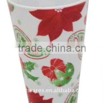 High quality new arrival fancy melamine round base cup