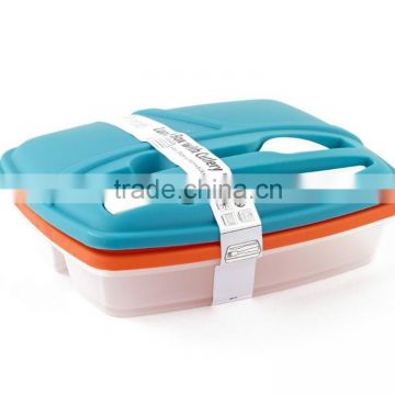 Lunch box with cutlery set 2 Pack Bento Box School Lunch Set with Utensils