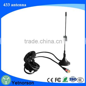 GSM Radio 433mhz Antenna SMA Male 3db with Magnet base 3M Extension Cable Aerial