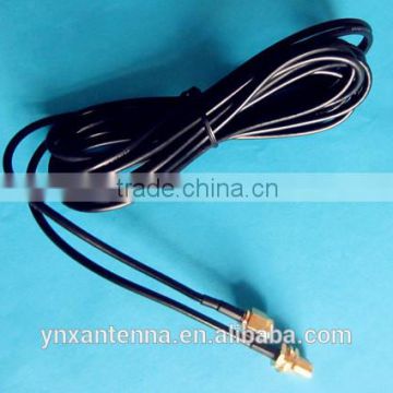 3 Meter long RG58 coaxial sma wifi antenna extension cable