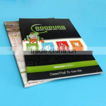 Full color low price catalogue printing,unique luxury advertising cheap price catalogue printing services