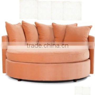 hotel furniture half round sectional sofa HDL1854