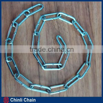 Q235 Galvanized Long Link Chain, British Ordinary Mild Steel Link Chain,Normal welded Po