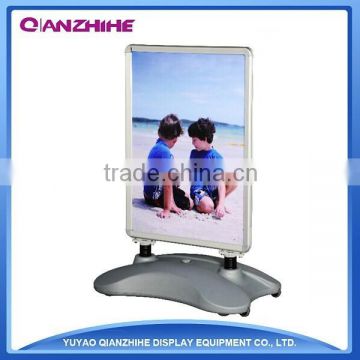 High Quality A1 Waterbase Double Sided Aluminum Poster Display Stand