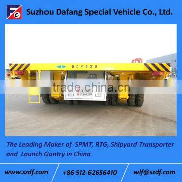 DCY270 Self-Propelled Platform Hydraulic Transporter-Heavy Shipyard Transporter