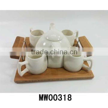 ceramic teapot and teacup sets