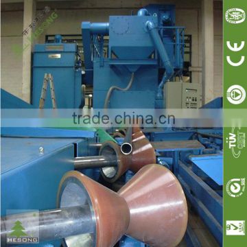 China Manufacturing Steel Tube Blast Cleaning Machine/Shot Blast Cleaning Machine