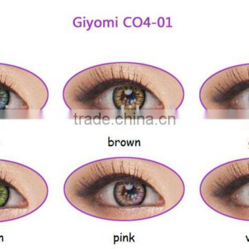 Giyomi make up cosmetic Korea color contact lens wholesale