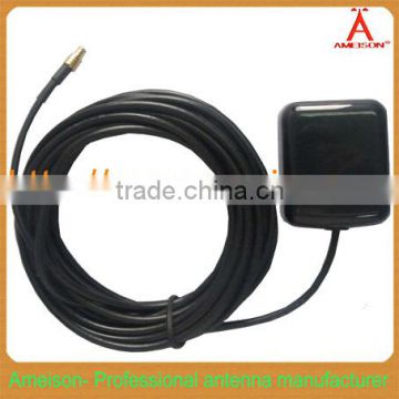 Antenna Manufacturer SMA Male Connector Magnetic Mount RG174 3M cable 5dBi glonass 1575.42mhz gps antenna