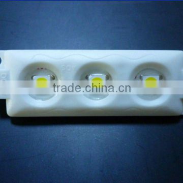 China manufacturer factory CE ROhs SMD White color 3 chips 5050 Lamp modulo strip Module