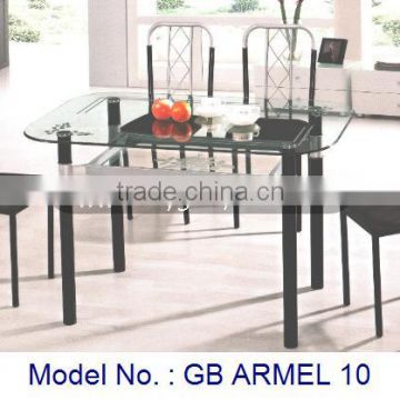 2014 new design glass dining set for sale