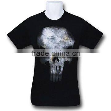 Men Printed Cotton tee shirts black color