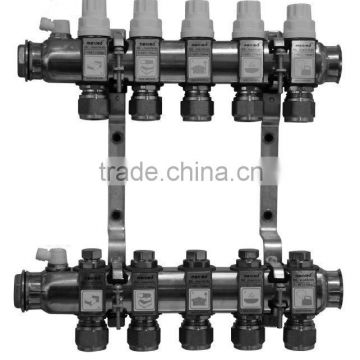 Stainless Steel Interlligent Manifold For Floor Heating, High Quality Stainless Manifold,2014 hot-selling Manifold