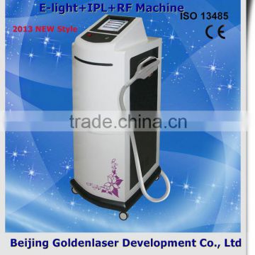 2013 Exporter E-light+IPL+RF Machine Elite Epilation 1-120j/cm2 Machine Weight Loss High Power Laser Diode Women