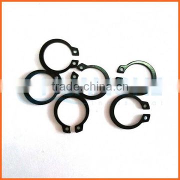 China professional custom wholesale high quality black zinc plated circlips for shaft