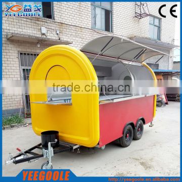 Food Vending Trailer Cars For Sale Mobile Restaurant Trailer/fast Snack Trailer/fast Food Carts Selling Food Truck with CE
