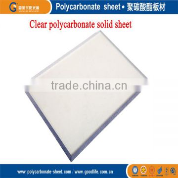 transparent solid polycarbonate sheet 3mm manufacturer