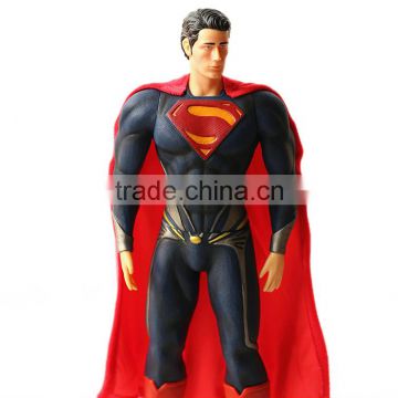 Custom plastic vinyl super man action figure toy model/plastic action figure for kids/cool action figure for kids