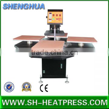 hot sale automatic Four Stations Heat Press transfer machine for sale 2016