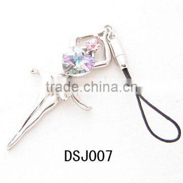 Fashion key chain ,keychain jewelry ,alloy diamond jewely