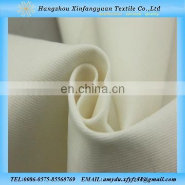 twill cotton white fabric for women