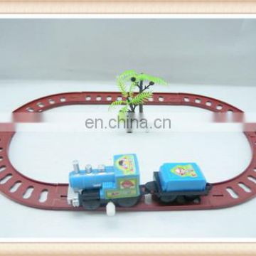 assemble Funny wind up train railway toys