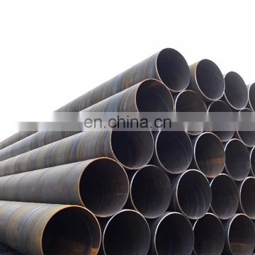 API 5L water pipes q235 spiral welded steel tube for gas spiral pipe