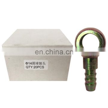 Diesel Engine Oil Pipe Connector with round head