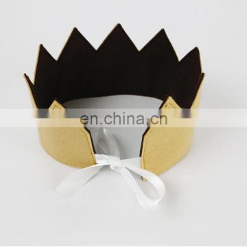 New design handmade felt crown