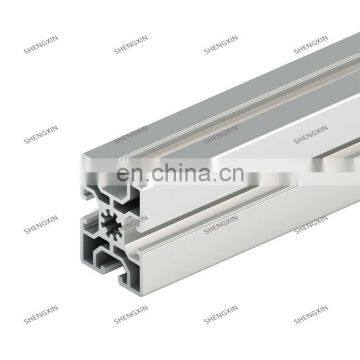 Stand Tools 6000 Series China T-slot Aluminum Extrusion Profile 2020 2040 4040 European Standards Natural Color