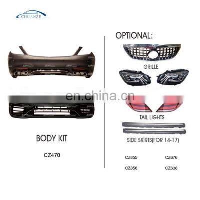 HOT SELLING BODY KIT FOR MERCEDES BENZ 2018 S-CLASS W222 AMG FRONT REAR BUMPER GRILLE CARS ACCESSORIES