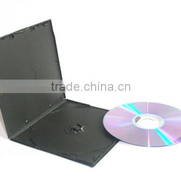 plastic square mini cd dvd cover 5mm