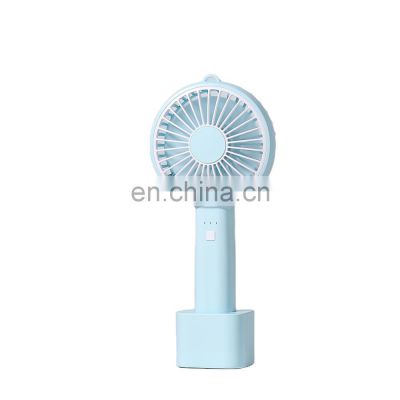 Wholesale 2021 new usb stand battery rechargeable  portable mini hand fan