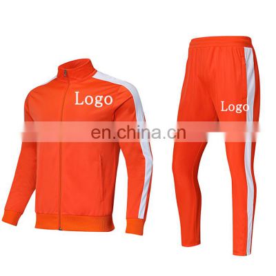 Fashion wholesale hoodie full zip coat two color man running wear jacket sport running track suit for men
