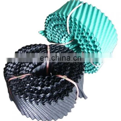 200mm 250mm 300mm PP PVC Roll Type Round Cooling Tower Filling Media