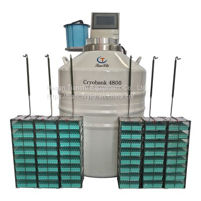 Kenya cryobank 6000 liquid nitrogen tank KGSQ small gas-liquid phase tank dual-mode cell storage