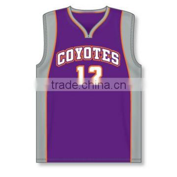 Training basketball jersey for youth